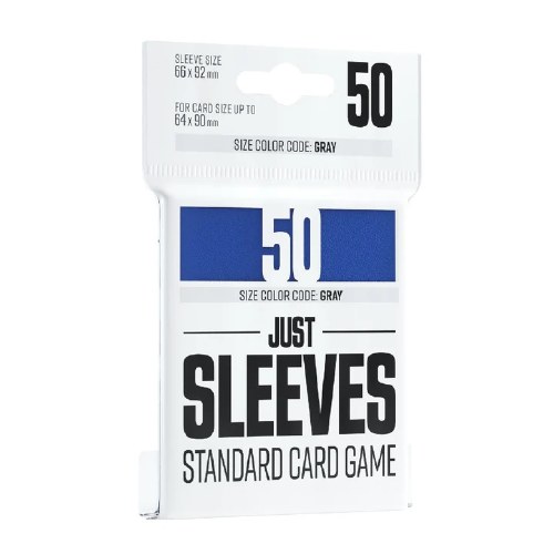 Just Sleeves Standard Card Game Blue 50 Pack