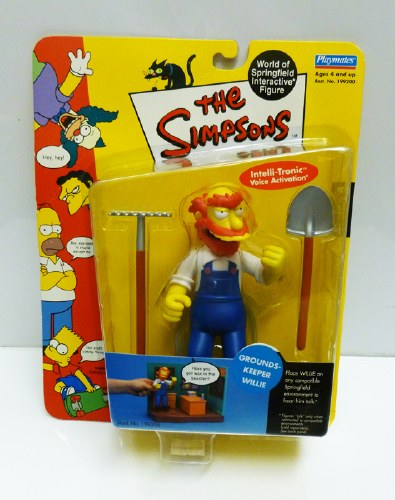 Simpsons Grounds Keeper Willie Action Figure