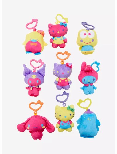 Hello Kitty and Friends Blacklight Clip-On Plush Blind Bag