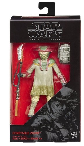 Star Wars Force Awakens Constable Zuvio Black Series Action Figure