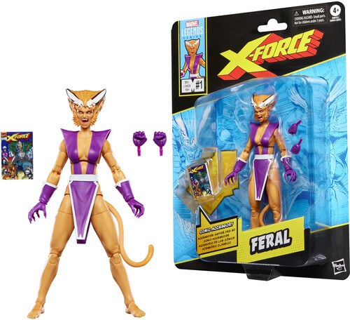 Marvel Legends X-Force Feral 6" Figure