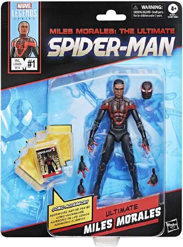 Marvel Legends Ultimate Spider-Man Miles Morales 6" Figure