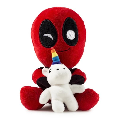 Deadpool Riding a Unicorn 6.5" Phunny Plush