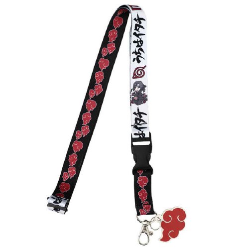 Naruto Itachi Rubber Charm Lanyard
