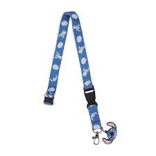 Disney Stitch Ohana Means Family Lanyard