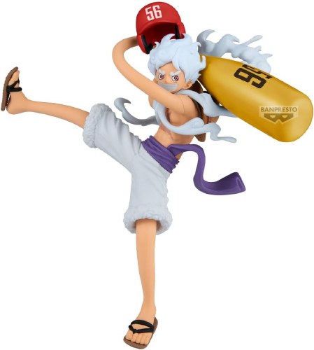 One Piece Monkey D Luffy Gear 5 II Battle Record Collection Figure