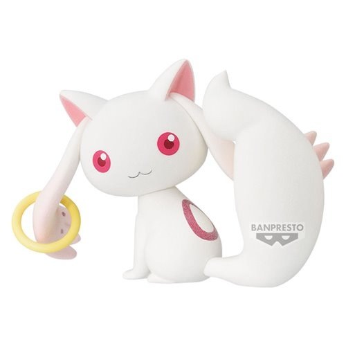 Puella Magi Madoka Magica Movie Rebellion Kyubey Ver A Fluffy Puffy Figure