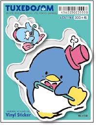 Sanrio Tuxedo Sam Vinyl Sticker