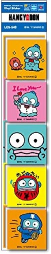 Sanrio Hangyodon 5 Piece Vinyl Sticker