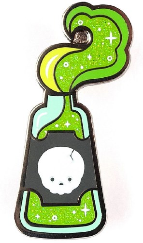 LuxCups Death Potion Cloisonne Pin