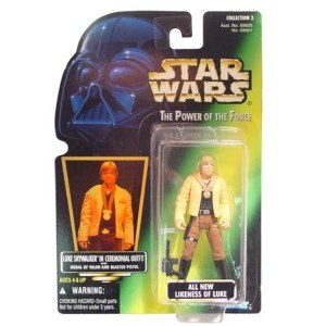 Star Wars Power of the Force Luke Skywalker Ceremonial Outfit Action Figure
