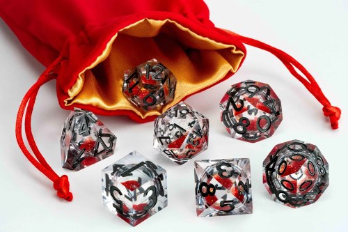 Dungeons and Dragons Liquid Core Dice Set
