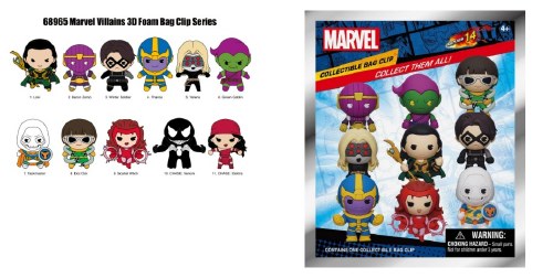 Marvel Villains Series 14 3D Foam Bag Clip Blind Bag