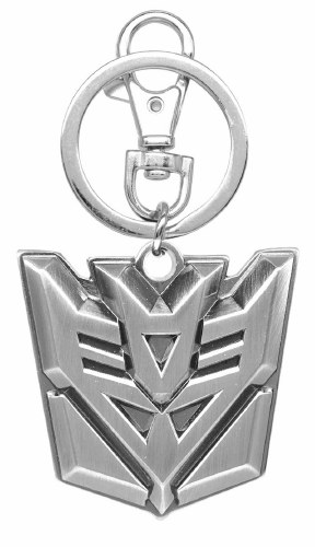 Transformers Decepticons Logo Pewter Key Ring