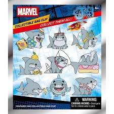 Marvel Jeff the Land Shark 3D Foam Clip Blind Bag