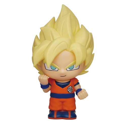 Dragon Ball Z Super Saiyan Goku Figural PVC Bank