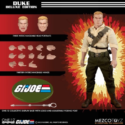 G.I. Joe Duke Deluxe Mezco One 12 Figure