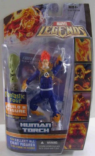 Marvel Legends Fantastic Four Human Torch Ronan Series Action Figure
