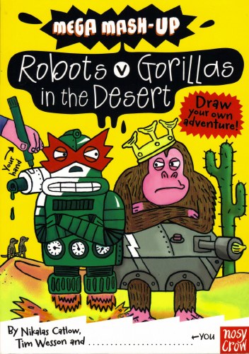 Mega Mash-Up #1 Robots vs Gorillas in the Desert
