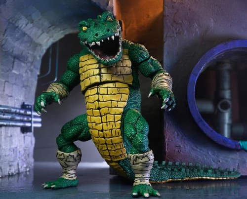 Teenage Mutant Ninja Turtles Leatherhead Deluxe Mirage Comics 7" Figure