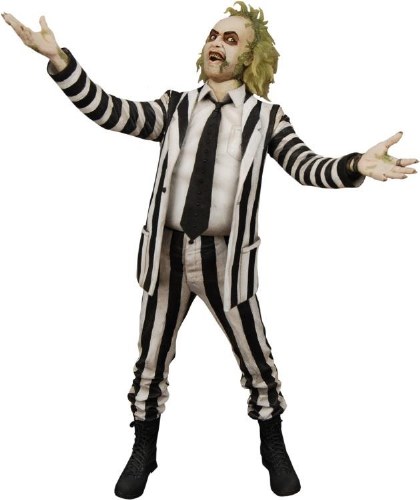 Beetlejuice Striped Suit 1/4 Scale Action Figure