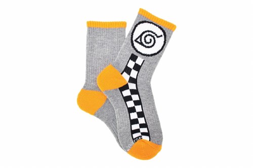 Naruto Kids Hidden Leaf Athletic Crew Socks