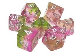 Gradients Springtime Bloom 7-Dice Set