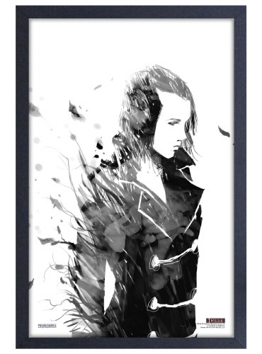 Trese Watercolor Framed Print