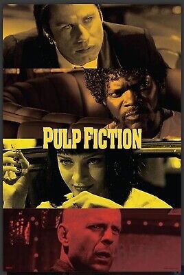 Pulp Fiction Portraits Poster