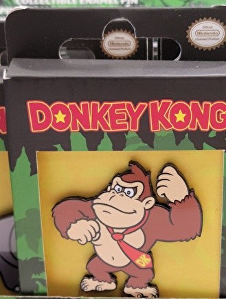 Donkey Kong DK Enamel Pin