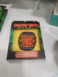 Donkey Kong Barrel Enamel Pin