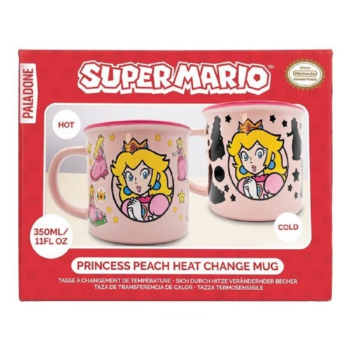 Princess Peach Heat Change 11oz Ceramic Mug