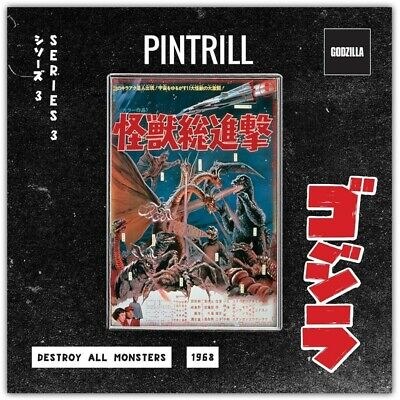 Destroy All Monsters 1968 Pin