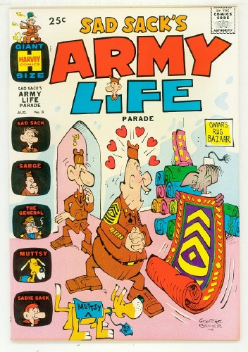 Sad Sack's Army Life Parade #8