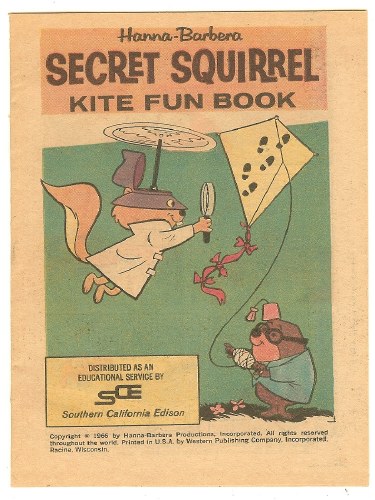 Kite Fun Book Secret Squirrel