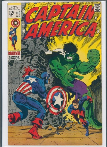 Captain America #110