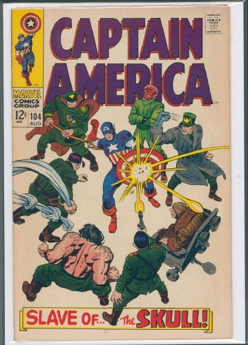 Captain America #104
