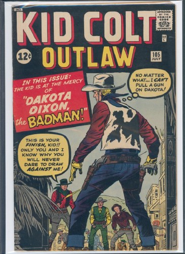 Kid Colt Outlaw #105