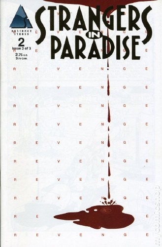 Strangers in Paradise #2 Gold Logo Reprint