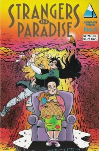 Strangers in Paradise (1994) #4 Gold Logo Reprint