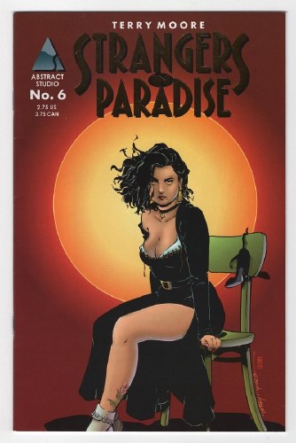 Strangers in Paradise (1994) #6 Gold Logo Reprint
