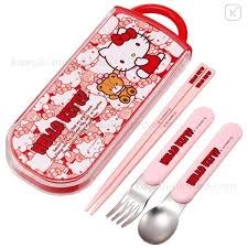 Hello Kitty Friends Utensil Set