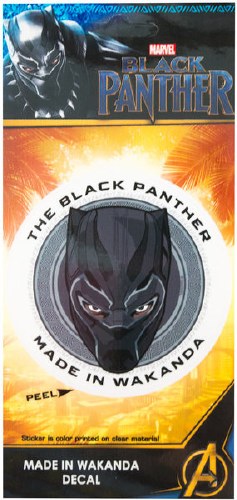 Marvel Black Panther Made in Wakanda Sticker