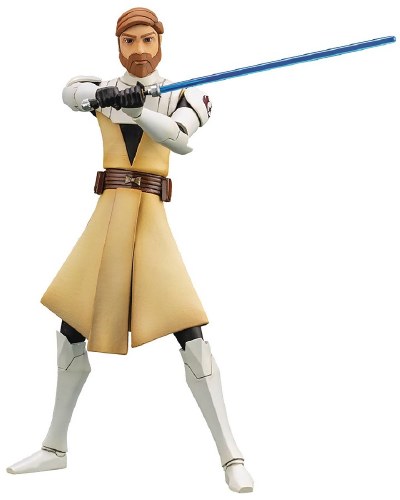 Star Wars Clone Wars Obi Wan Kenobi ArtFX+ Statue