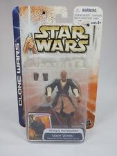 Star Wars Mace Windu Clone Wars Saga Collection '03 #48 Figure
