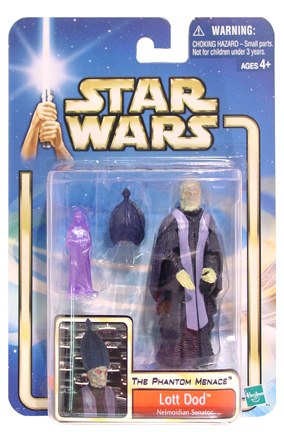 Star Wars Saga Collection Lott Dod Neimoidian Senator Action Figure