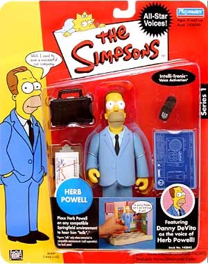 Simpsons Herb Powell Action Figure