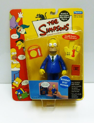 Simpsons Homer Sunday Best Action Figure