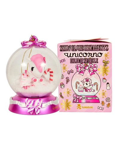 Tokidoki Snow Globe Ornament Holiday Sparkle Blind Box