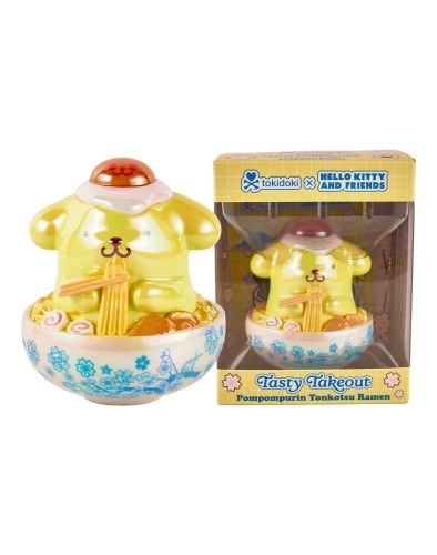 Tokidoki x Hello Kitty and Friends Tasty Takeout Pompompurin Tonkotsu Ramen Special Edition 3.6" Vinyl Figure